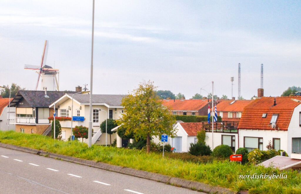 Häuserreihe in Wemeldinge