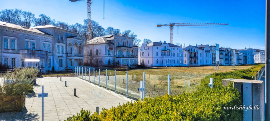 Blick auf die Villen von Heiligendamm