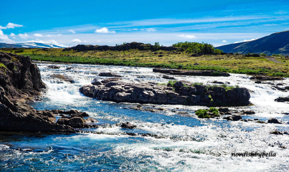 Wasserstufen des Laxfoss