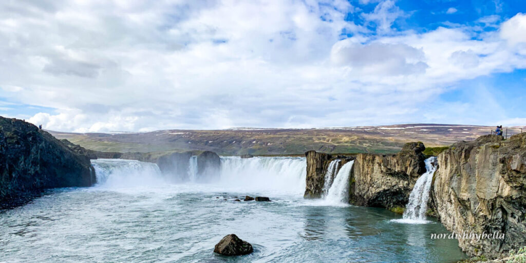 Goðafoss von der Ostseite