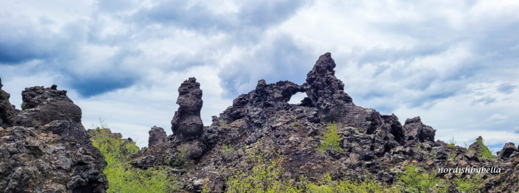 Felsformation, in Form eines Steinbogens