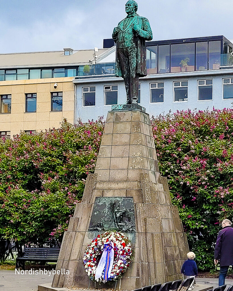 Isländischer Politiker Jón Sigurðsson (1811-1879)