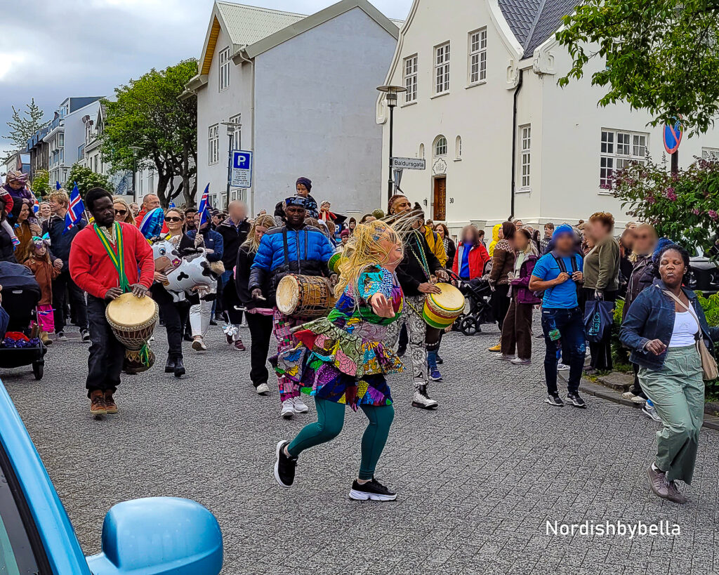 Parade in Reykjavik